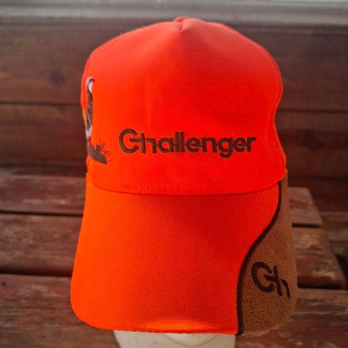 Challenger Outdoor orange cap with partridge embroidery