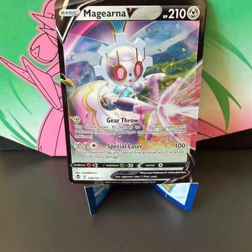 Magearna V Silver Tempest 128 Pokemon TCG card