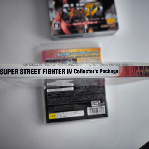 Super Street Fighter IV Collector's Package Limited Edition PS3 game like new
