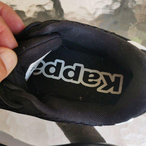 Robe di Kappa Athletic Shoes Size 42 Like New Black White