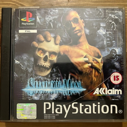 Shadow Man PlayStation used, complete with map