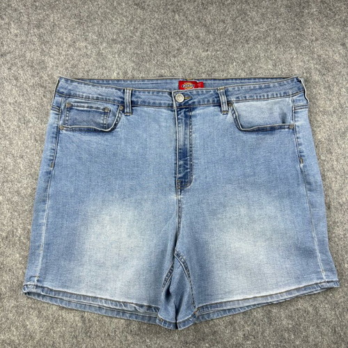 Dickies Girl Denim shorts used, blue, high waist, Y2K streetwear skate women's summer