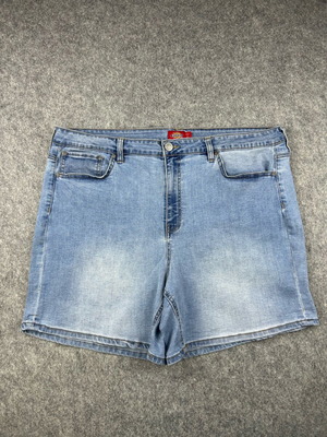 Dickies Girl Denim shorts used, blue, high waist, Y2K streetwear skate women's summer