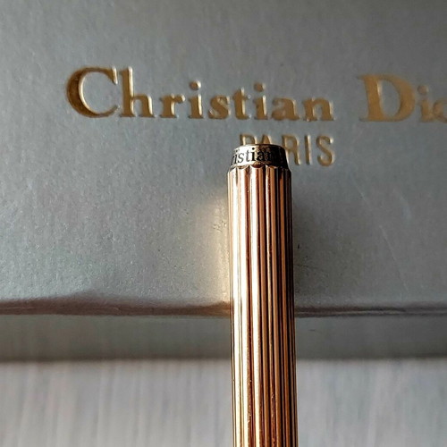 Christian Dior pen with vermeil gold like new