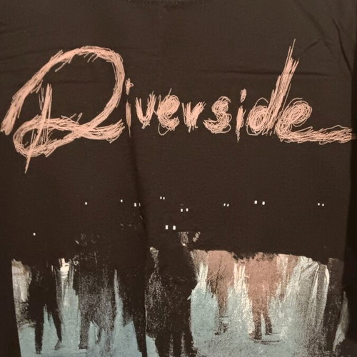 Riverside 2013 tour shirt new unworn, size XL, black Fruit of the Loom