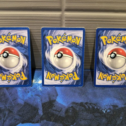 Pokemon cards Beedrill, Kakuna, Needle Base set 1999 used