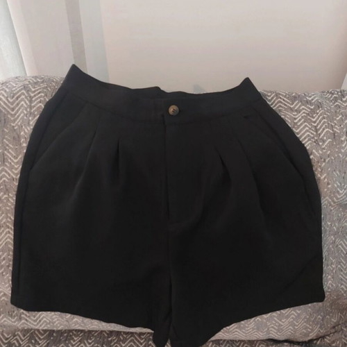 Shein fabric shorts black like new, women's XS