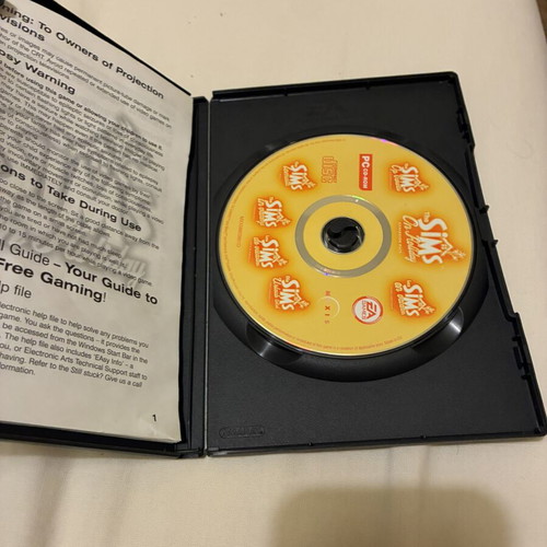 The Sims PC games used, Livin’ It Up, On Holidays, House Party