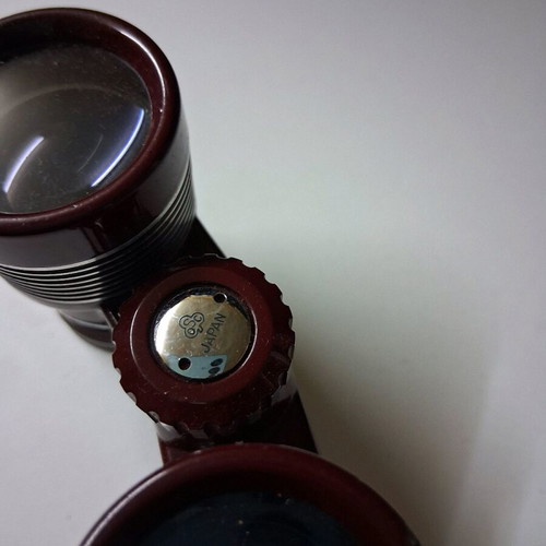 Yashica J B142 opera binoculars used, 1960s, made in Japan with case