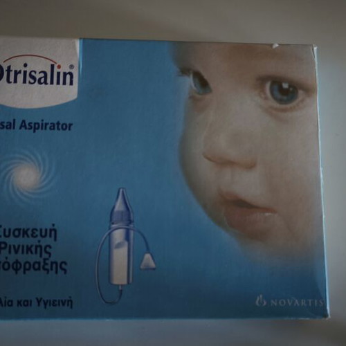 Otrisalin nasal aspirator with ten disposable replacements