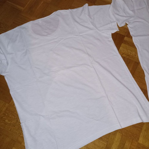 Admiral white t-shirts new, size XL, set of 2