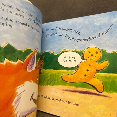 The Gingerbread Man Ladybird Picture Books new with cookie cutter set