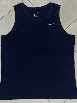 Nike Tank Top sleeveless navy blue size L like new