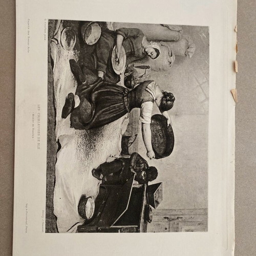 Collectible engraving used