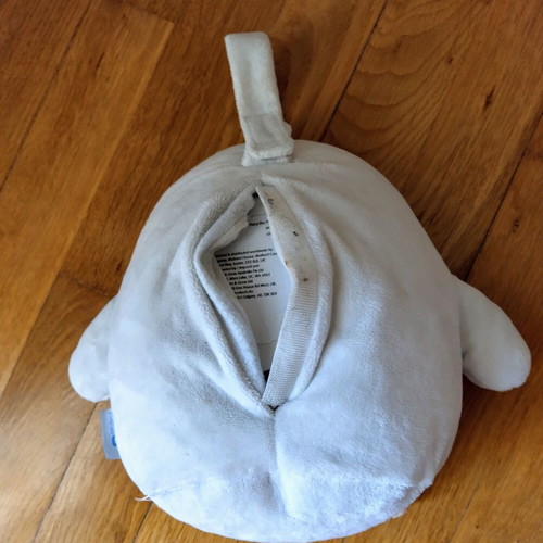 Tommee Tippee Grofriend Ollie owl used with white noise sounds