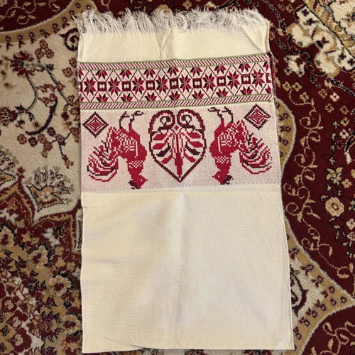 Woven travetsa new, set of 2 with traditional design