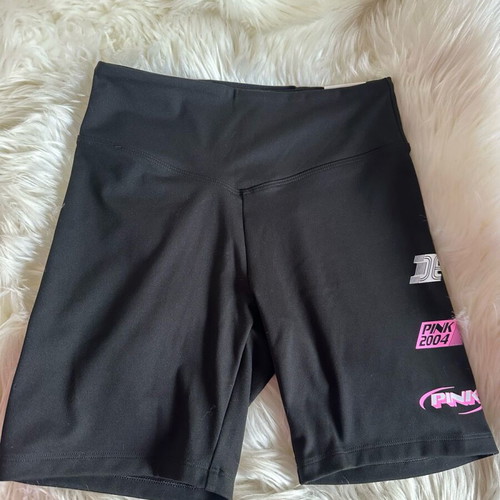 Victoria’s Secret Pink cycling shorts new, size small, black