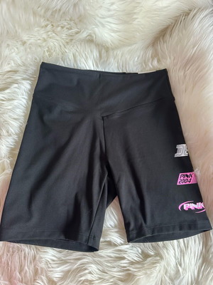 Victoria’s Secret Pink cycling shorts new, size small, black