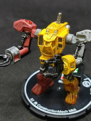 Mechwarrior ConstructionMech MkII #088 Elite like new