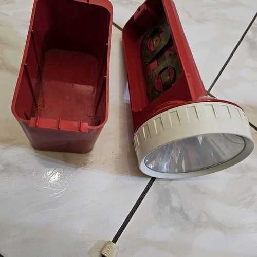 Retro flashlight Berec used
