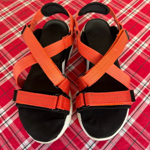 Tamaris sandals like new, orange, anatomical size 39