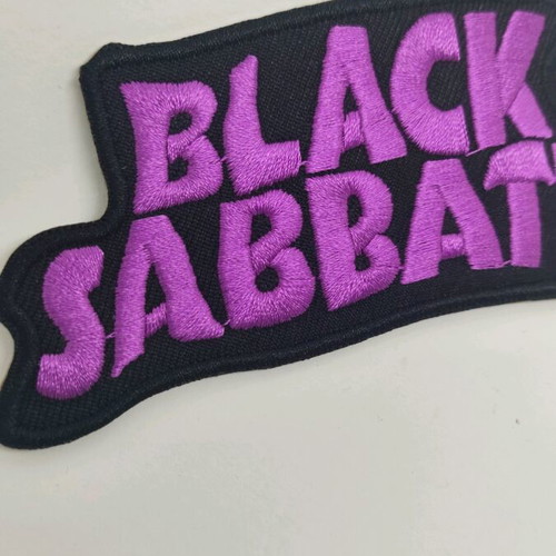 Black Sabbath embroidery new 10x4.5 cm