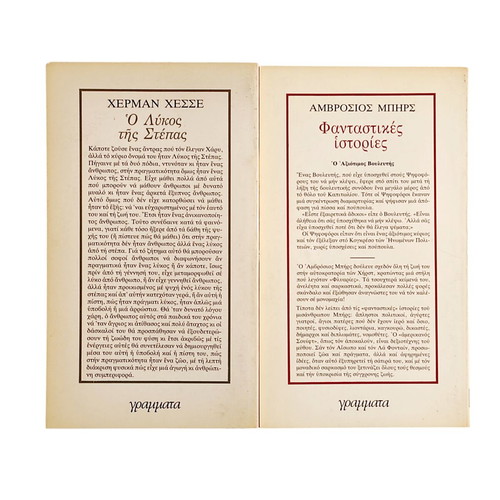 Pack of 2 used books: Steppenwolf and Fantastic Stories