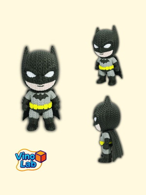 Batman 3d Printed Figure New