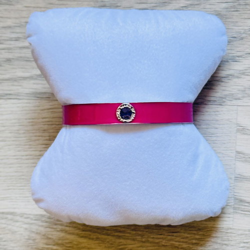 Marc by Marc Jacobs pink fuchsia enamel bracelet