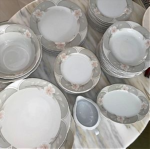 Σετ καλο σερβίτσιο Winterling Bavarian porcelain full  dinning set . Πλήρες σερβίτσιο εξαιρετικής Bavarian πορσελάνης απο την γνωστή μάρκα Winterling.