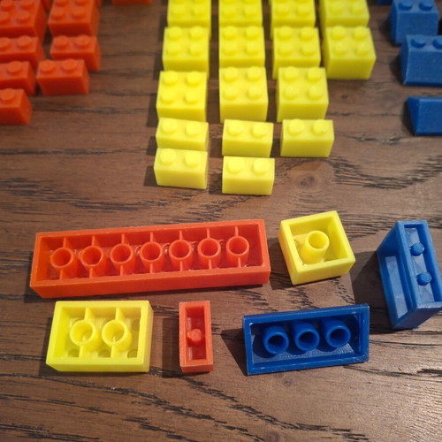 Vintage EPA building blocks used, very good condition