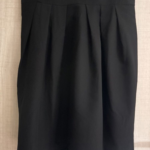 Mango black dress XL new with pockets and zipper