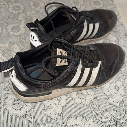 Adidas black shoes, size 45