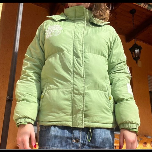 Saint Germain green quilted jacket used unisex oversized fit