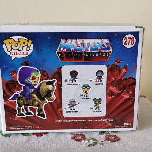 Funko Pop Rides Skeletor On Night Stalker new