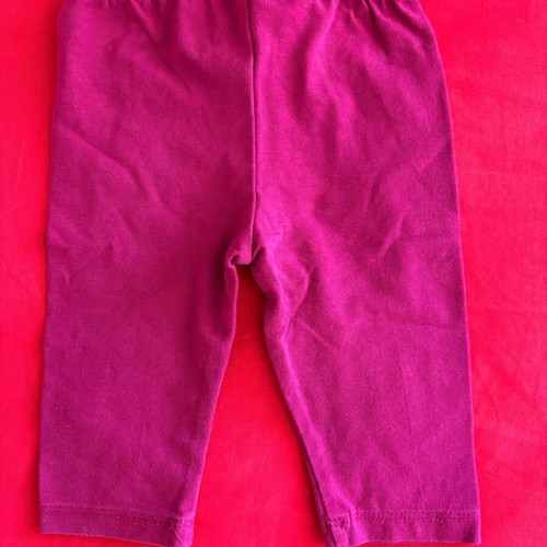 Monsoon leggings for 3-6 months baby burgundy like new