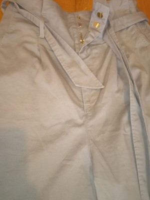 H&M khaki pants S used, quality cotton