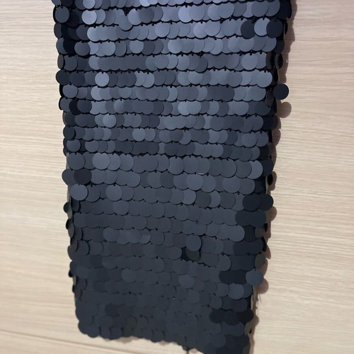 Φόρεμα με πούλιες μαύρο σαν καινούργιο, one size