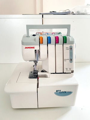 Janome MyLock 784 Overlock Sewing Machine like new
