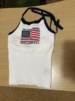 Polo Ralph Lauren καλοκαιρινό μπλουζάκι μεταχειρισμένο, μέγεθος L, 100% βαμβάκι
