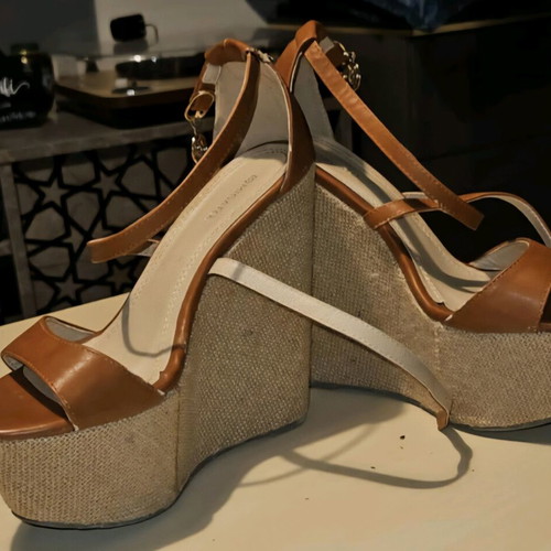 Leather Platform Migato – Size 37 – 30€