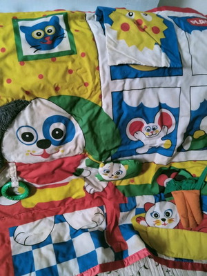 Vintage Playskool activity mat like new