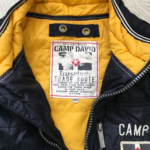 Camp David men's vest size 3XL used, blue
