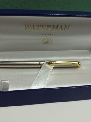 Στιλό Waterman μεταχειρισμένο σε πολυτελή θήκη