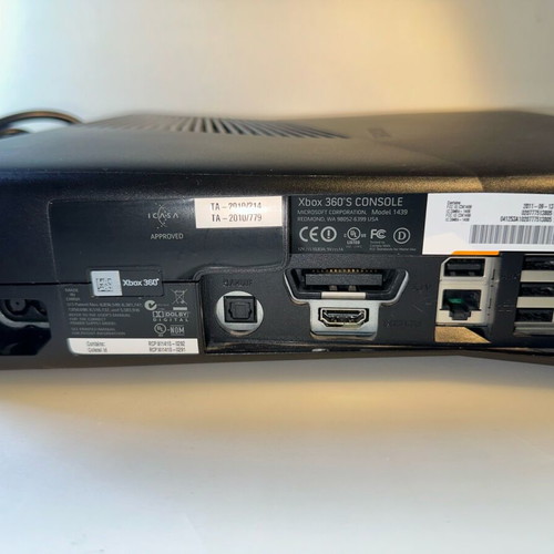 Xbox 360 black used console in excellent condition