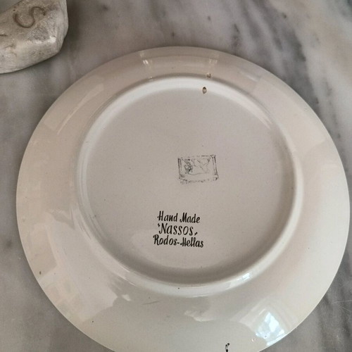 Ceramic glazed new, diameter 25 cm