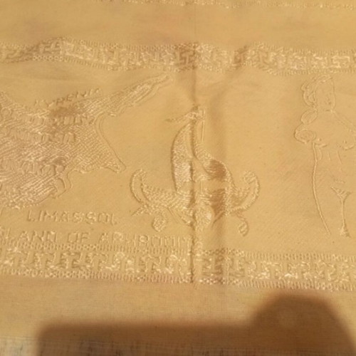Tablecloth from Cyprus like new, 1.10×0.85m