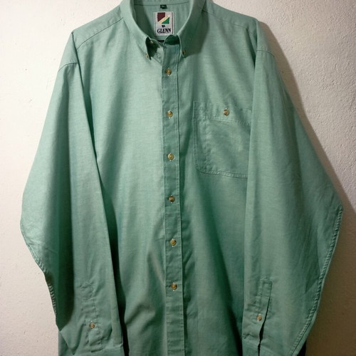 Glenn vintage turquoise shirt XL like new