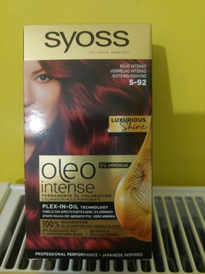 Syoss Oleo Intense βαφή μαλλιών νούμερο 5-92 καινούργιο