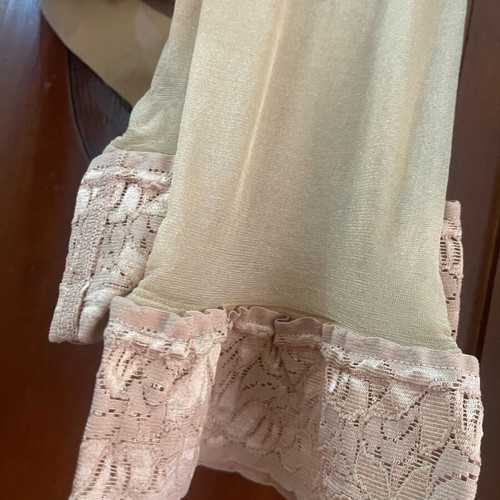 Vintage socks with lace one size new